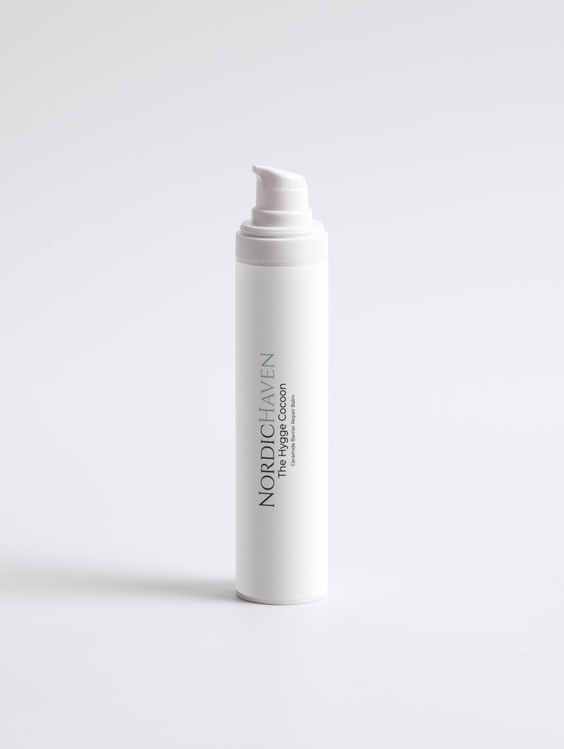 The Hygge Cocoon is a rich, restorative balm designed to **fortify your skin's natural barrier** overnight.