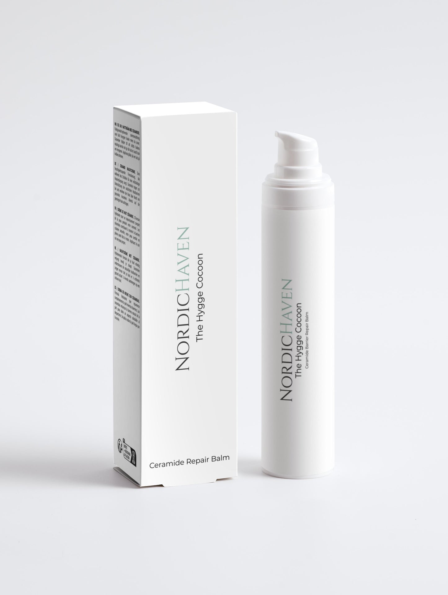 Intense ceramide barrier repair balm for dry cracked skin and redness relief