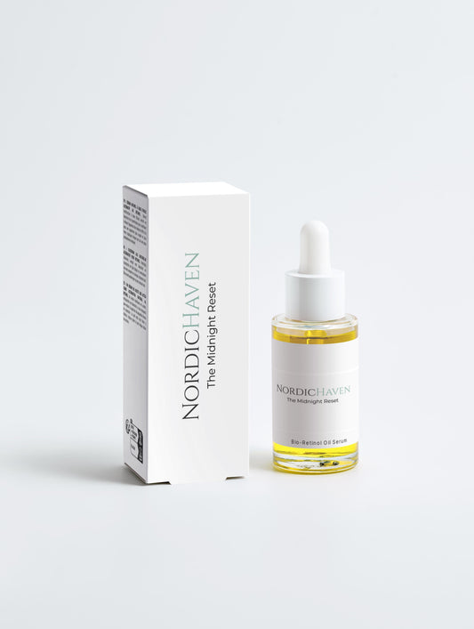 High strength bio-retinol and bakuchiol night serum for deep wrinkle Support and collagen synthesis