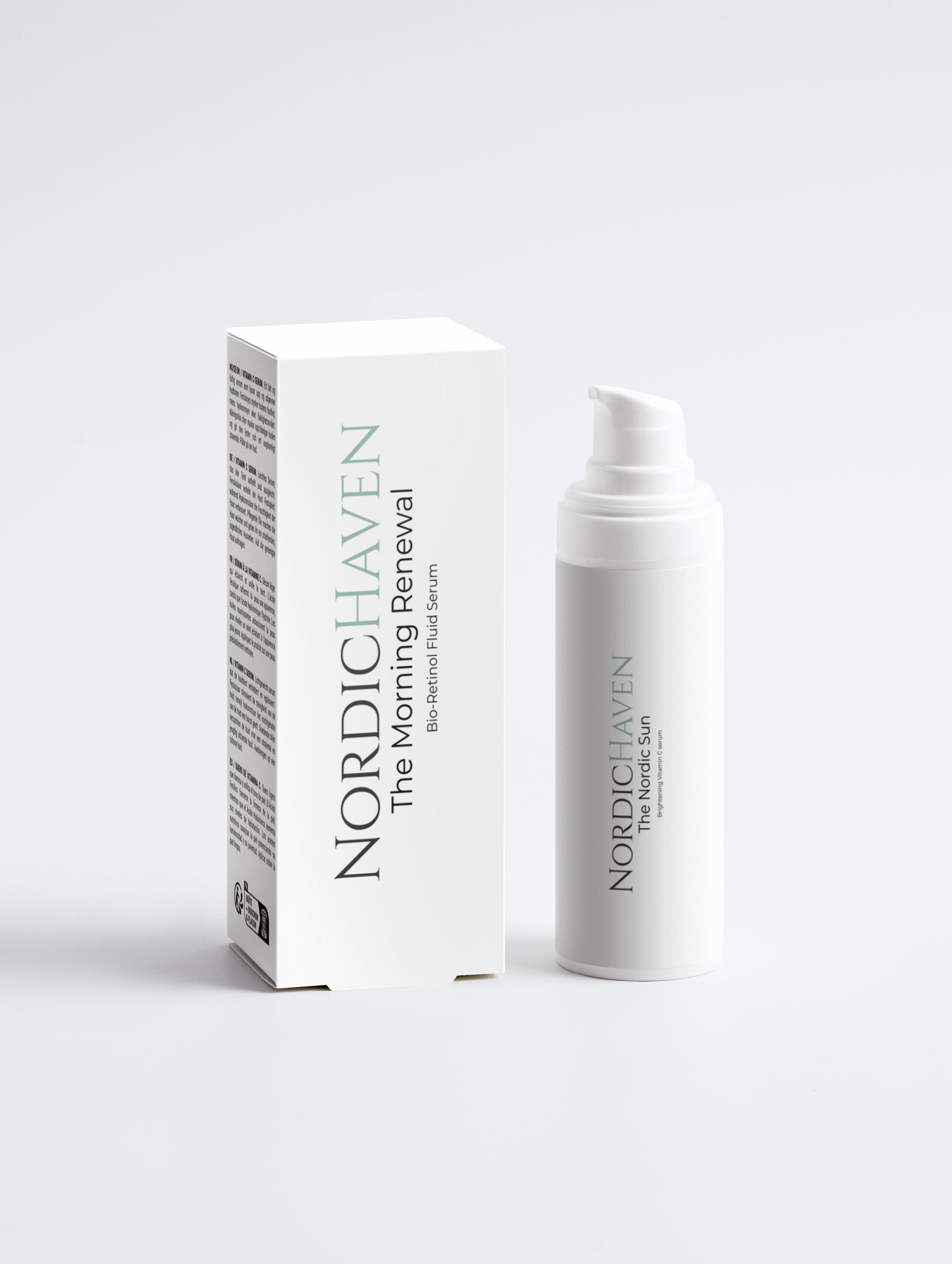 Stabilized Vitamin C brightening serum for correcting hyperpigmentation and sun damage