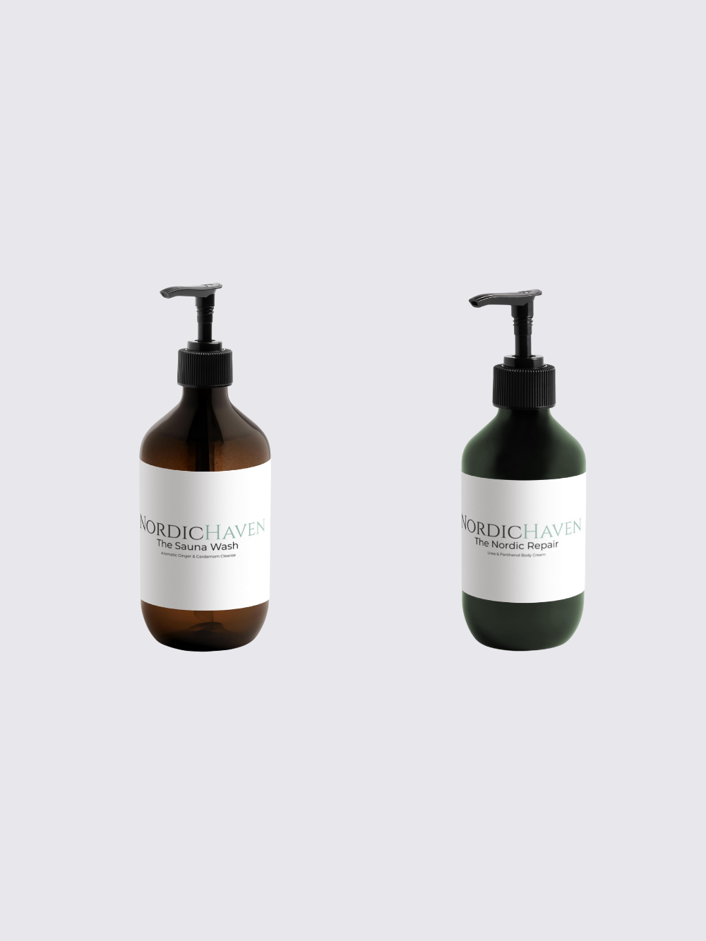 Ceramide barrier Support balm and warming body wash kit for cold weather protection