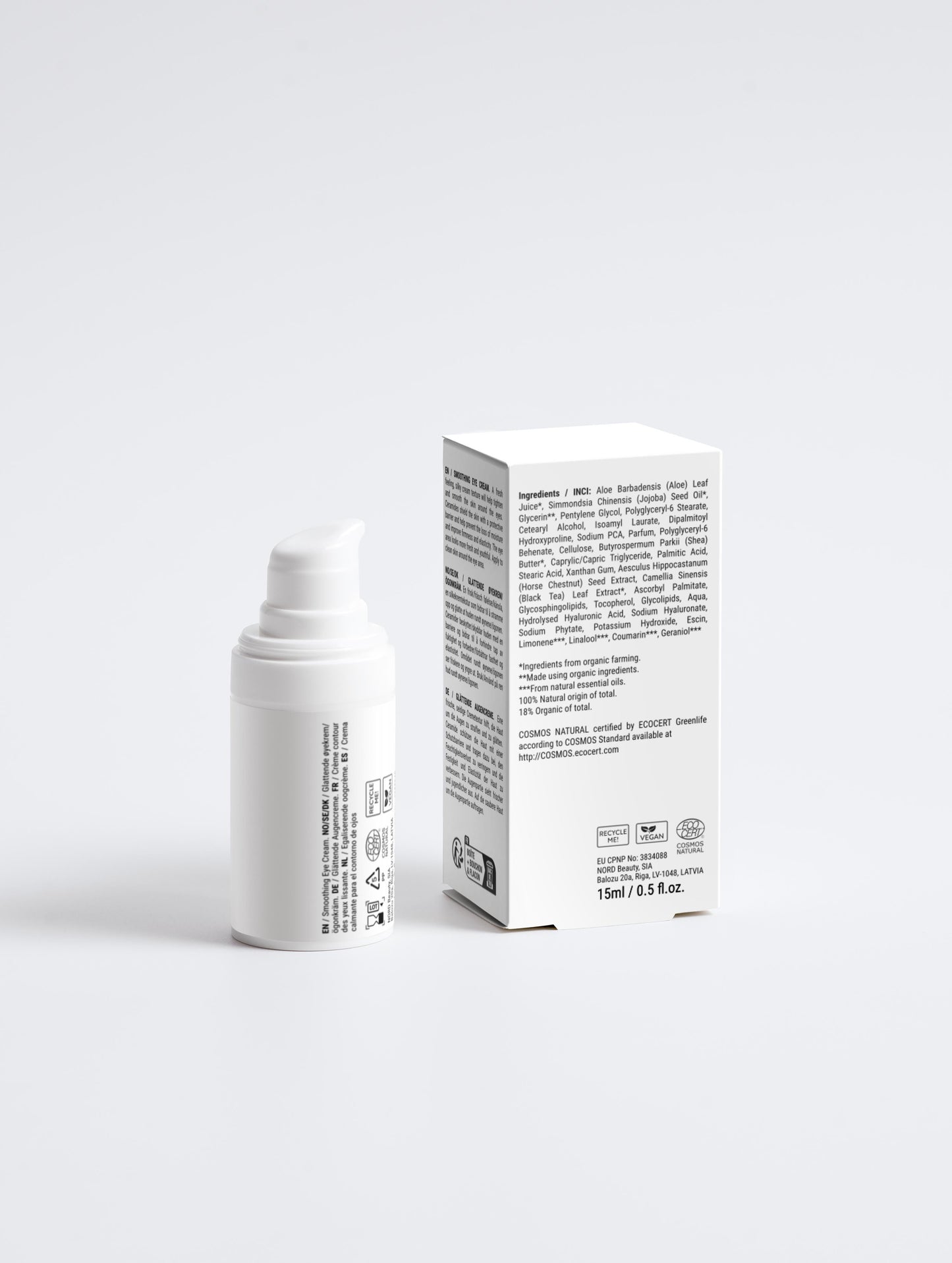 De gladmakende schild | Oogcrème met ceramide-barrièreondersteuning